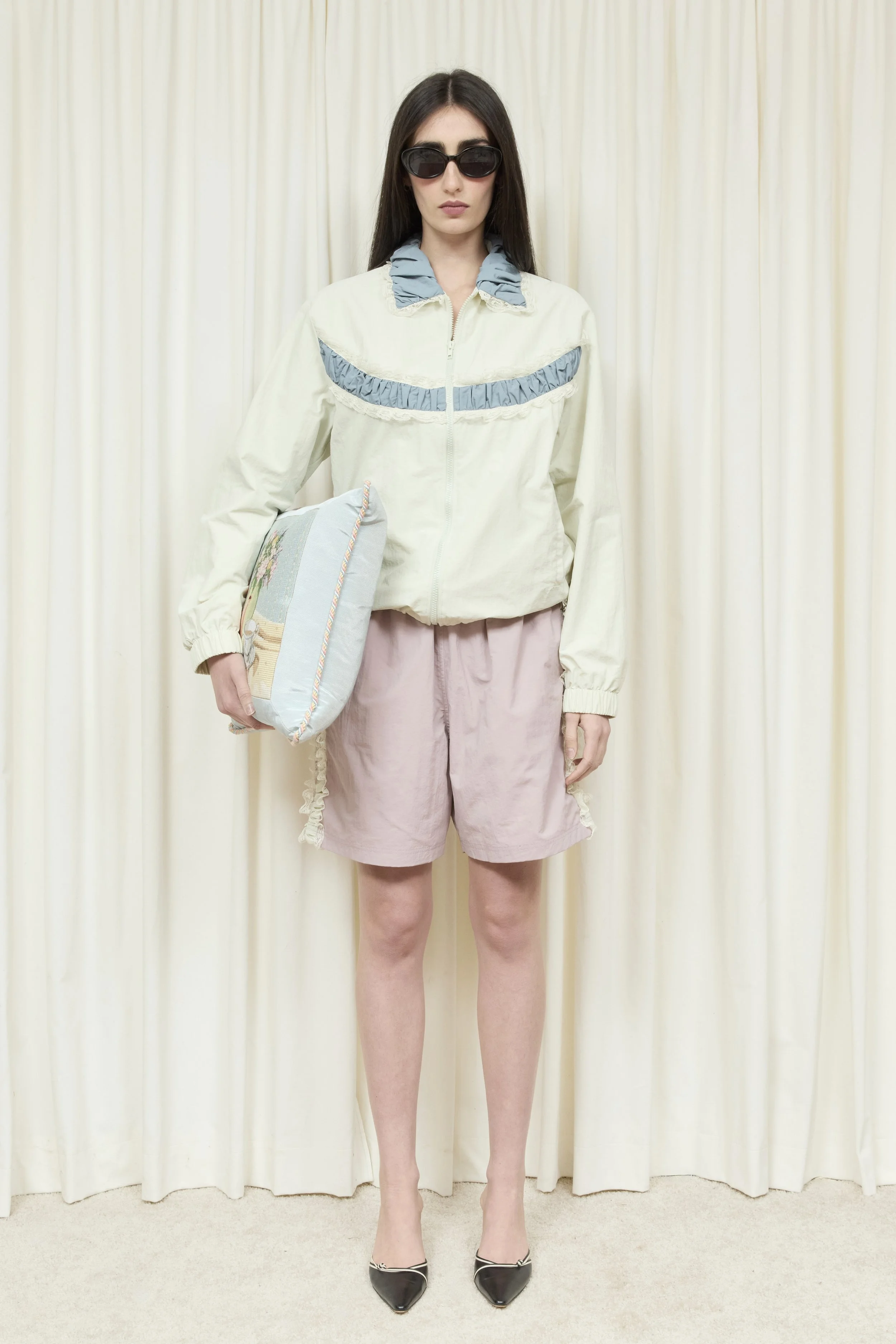 Wilbur Stripe Windbreaker Short — Tanner Fletcher